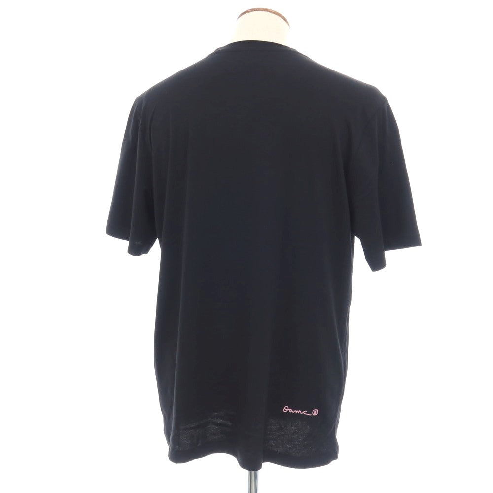 【中古】オーエーエムシー OAMC QUEL SPECTACLE コットン クルーネック 半袖Ｔシャツ ブラック【サイズL】【 状態ランクA 】【 メンズ 】