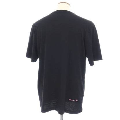 【中古】オーエーエムシー OAMC QUEL SPECTACLE コットン クルーネック 半袖Ｔシャツ ブラック【サイズL】【 状態ランクA 】【 メンズ 】
