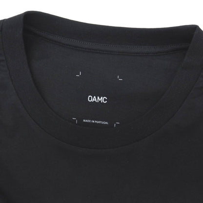 【中古】オーエーエムシー OAMC QUEL SPECTACLE コットン クルーネック 半袖Ｔシャツ ブラック【サイズL】【 状態ランクA 】【 メンズ 】