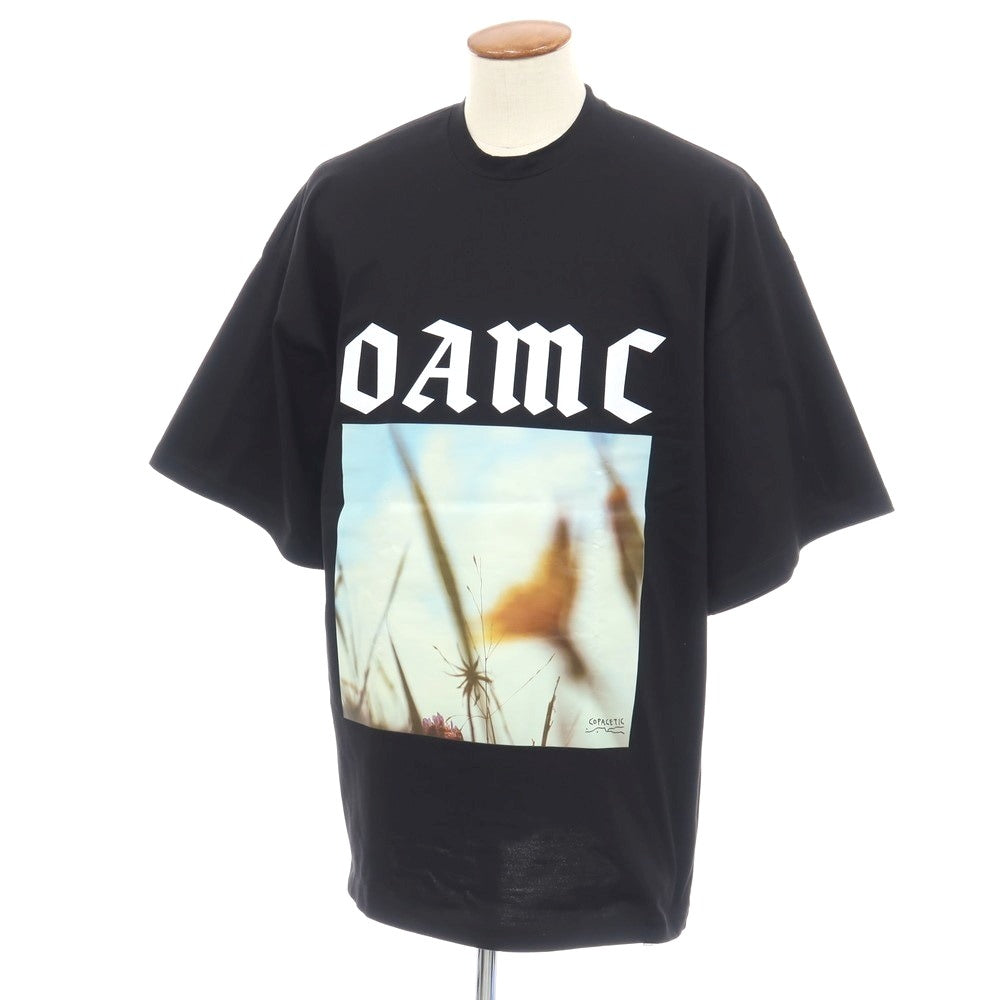 【中古】オーエーエムシー OAMC コットン クルーネック 半袖Ｔシャツ ブラック【サイズM】【 状態ランクA 】【 メンズ 】