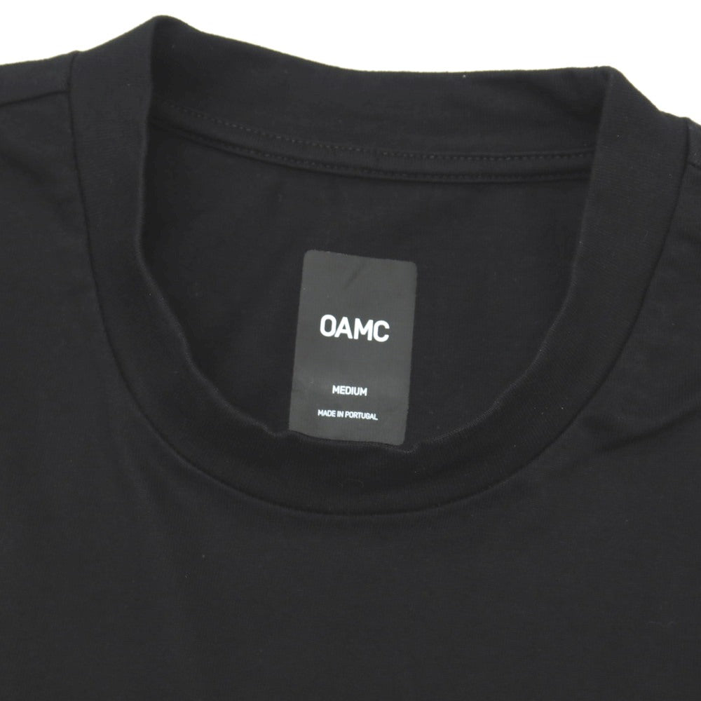【中古】オーエーエムシー OAMC コットン クルーネック 半袖Ｔシャツ ブラック【サイズM】【 状態ランクA 】【 メンズ 】