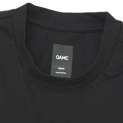 【中古】オーエーエムシー OAMC コットン クルーネック 半袖Ｔシャツ ブラック【サイズM】【 状態ランクA 】【 メンズ 】
