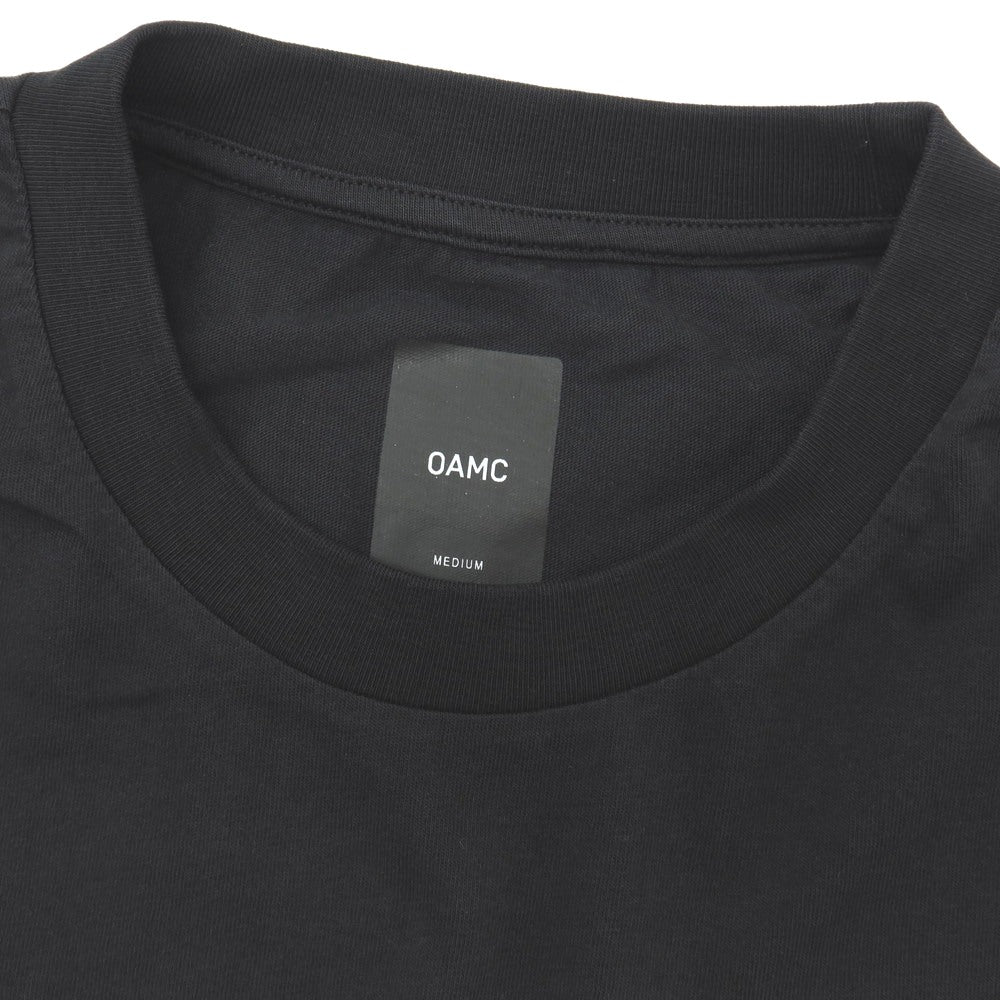 【中古】オーエーエムシー OAMC コットン クルーネック 半袖Ｔシャツ ブラック【サイズM】【 状態ランクB 】【 メンズ 】