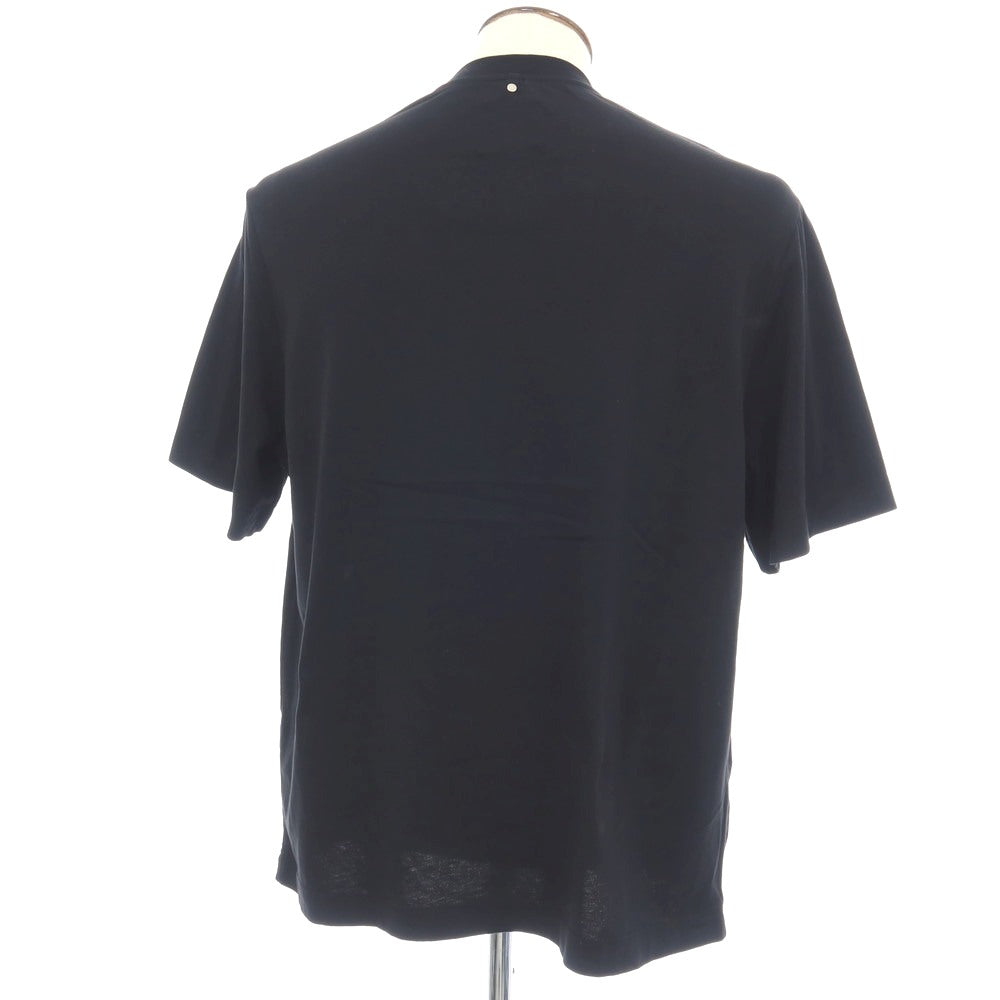 【中古】オーエーエムシー OAMC コットン 切り替えデザイン クルーネック 半袖Ｔシャツ ブラック【サイズL】【 状態ランクB 】【 メンズ 】