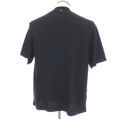 【中古】オーエーエムシー OAMC コットン 切り替えデザイン クルーネック 半袖Ｔシャツ ブラック【サイズL】【 状態ランクB 】【 メンズ 】