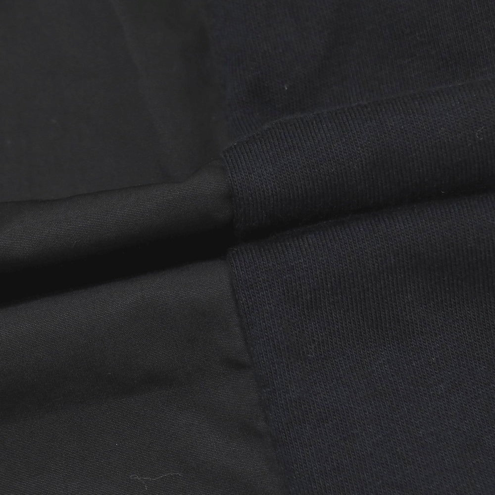 【中古】オーエーエムシー OAMC コットン 切り替えデザイン クルーネック 半袖Ｔシャツ ブラック【サイズL】【 状態ランクB 】【 メンズ 】