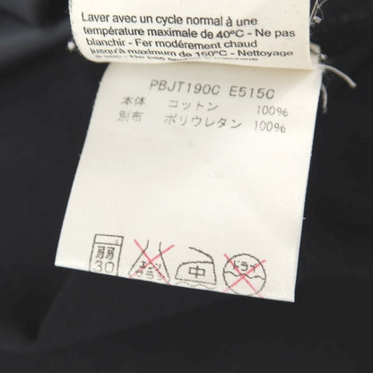 【中古】ニールバレット NEIL BARRETT コットン 異素材切り替えデザイン クルーネック 半袖Ｔシャツ ブラック【サイズL】【 状態ランクB 】【 メンズ 】