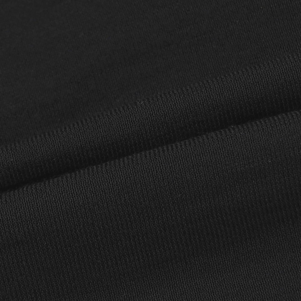 【中古】ジルサンダー JIL SANDER ウール×コットン クルーネック 半袖Ｔシャツ ブラック【サイズ46】【 状態ランクB 】【 メンズ 】