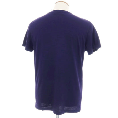【中古】ジルサンダー JIL SANDER コットン クルーネック 半袖Ｔシャツ パープル【サイズM】【 状態ランクB 】【 メンズ 】
