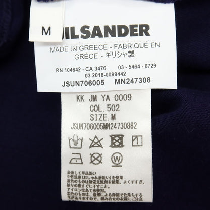 【中古】ジルサンダー JIL SANDER コットン クルーネック 半袖Ｔシャツ パープル【サイズM】【 状態ランクB 】【 メンズ 】