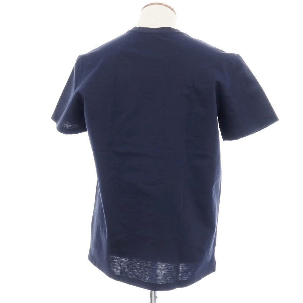 【中古】ジルサンダー JIL SANDER ポリエステルコットン クルーネック 半袖Ｔシャツ ネイビー【サイズM】【 状態ランクB 】【 メンズ 】