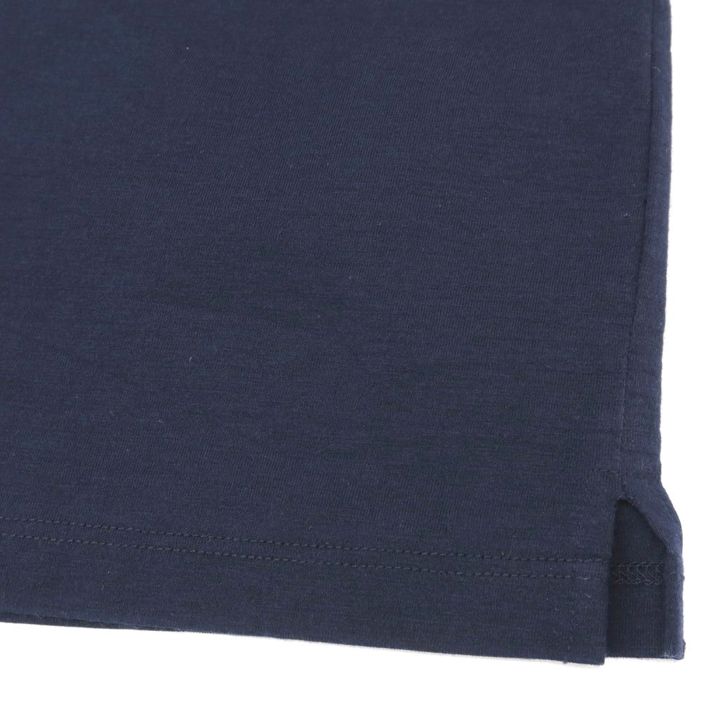 【中古】ジルサンダー JIL SANDER ポリエステルコットン クルーネック 半袖Ｔシャツ ネイビー【サイズM】【 状態ランクB 】【 メンズ 】
