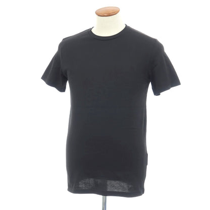 【中古】ジルサンダー JIL SANDER コットン クルーネック 半袖Ｔシャツ ブラック【サイズM】【 状態ランクB 】【 メンズ 】