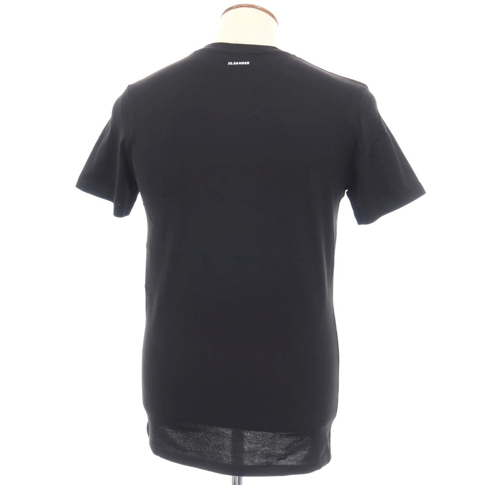 【中古】ジルサンダー JIL SANDER コットン クルーネック 半袖Ｔシャツ ブラック【サイズM】【 状態ランクB 】【 メンズ 】