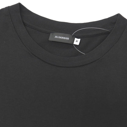 【中古】ジルサンダー JIL SANDER コットン クルーネック 半袖Ｔシャツ ブラック【サイズM】【 状態ランクB 】【 メンズ 】