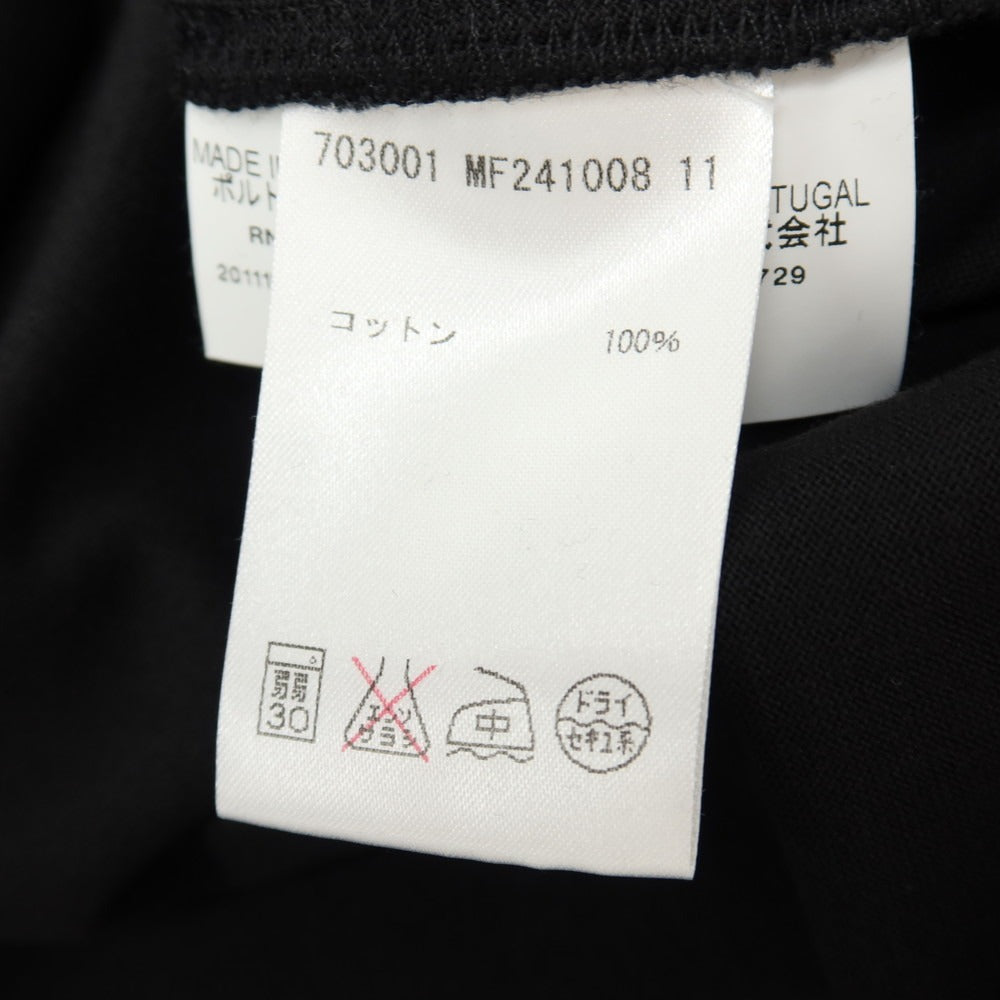 【中古】ジルサンダー JIL SANDER コットン クルーネック 半袖Ｔシャツ ブラック【サイズM】【 状態ランクB 】【 メンズ 】