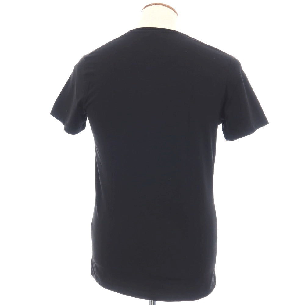 【中古】ジルサンダー JIL SANDER ストレッチ コットン系 クルーネック 半袖Ｔシャツ ブラック【サイズM】【 状態ランクB 】【 メンズ 】