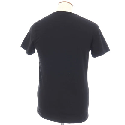 【中古】ジルサンダー JIL SANDER ストレッチ コットン系 クルーネック 半袖Ｔシャツ ブラック【サイズM】【 状態ランクB 】【 メンズ 】