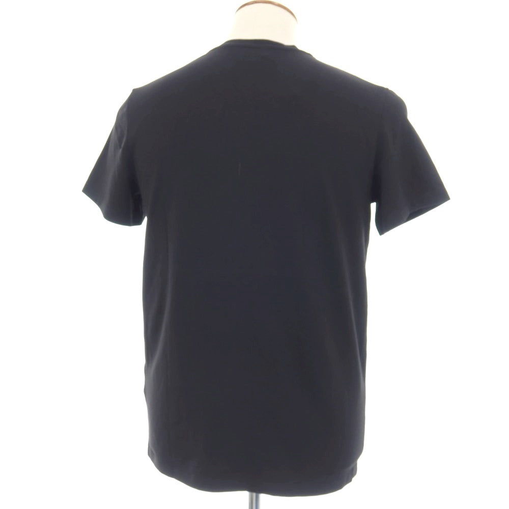 【中古】ジルサンダー JIL SANDER ストレッチ コットン クルーネック 半袖Ｔシャツ ブラック【サイズM】【 状態ランクB 】【 メンズ 】