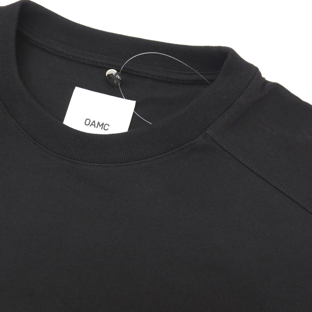【中古】オーエーエムシー OAMC コットン クルーネック 長袖Ｔシャツ ブラック【サイズM】【 状態ランクB 】【 メンズ 】