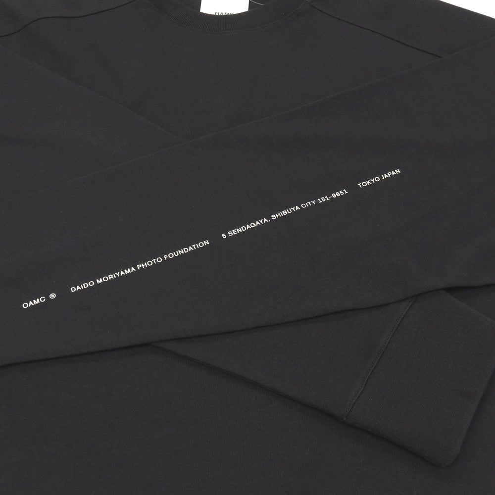 【中古】オーエーエムシー OAMC コットン クルーネック 長袖Ｔシャツ ブラック【サイズM】【 状態ランクB 】【 メンズ 】