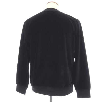 【中古】ヴィクターアンドロルフ ムッシュ VIKTOR &amp; ROLF MONSIEUR コットンナイロンポリウレタン ベロア スウェット ブラック【サイズ46】【 状態ランクB 】【 メンズ 】
