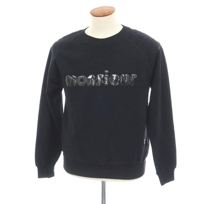 【中古】ヴィクターアンドロルフ ムッシュ VIKTOR &amp; ROLF MONSIEUR コットン クルーネック スウェット ブラック【サイズ46】【 状態ランクB 】【 メンズ 】
