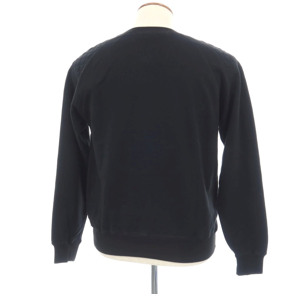 【中古】ヴィクターアンドロルフ ムッシュ VIKTOR &amp; ROLF MONSIEUR コットン クルーネック スウェット ブラック【サイズ46】【 状態ランクB 】【 メンズ 】