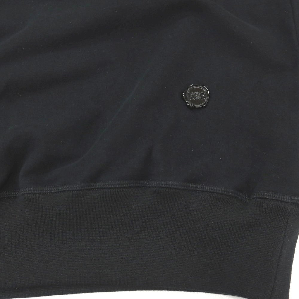 【中古】ヴィクターアンドロルフ ムッシュ VIKTOR &amp; ROLF MONSIEUR コットン クルーネック スウェット ブラック【サイズ46】【 状態ランクB 】【 メンズ 】