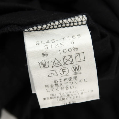 【中古】スローン SLOANE コットン クルーネック 長袖Ｔシャツ ブラック【サイズ5】【 状態ランクB 】【 メンズ 】