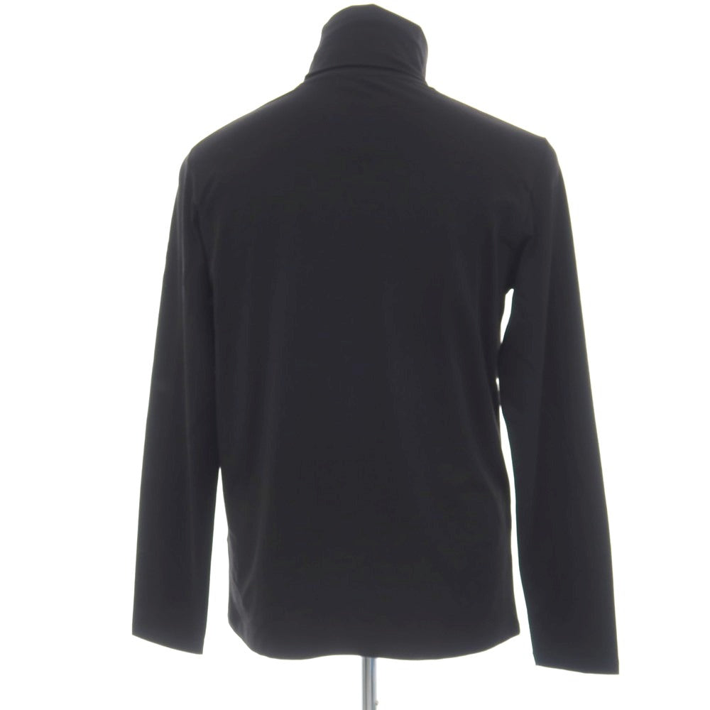 【中古】ジルサンダープラス Jil Sander+ ストレッチ コットン タートルネック 長袖Ｔシャツ ブラック【サイズL】【 状態ランクB 】【 メンズ 】