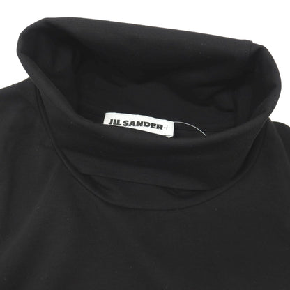 【中古】ジルサンダープラス Jil Sander+ ストレッチ コットン タートルネック 長袖Ｔシャツ ブラック【サイズL】【 状態ランクB 】【 メンズ 】
