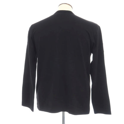 【中古】プレイコムデギャルソン PLAY COMME des GARCONS コットン クルーネック 長袖Ｔシャツ ブラック【サイズXL】【 状態ランクB 】【 メンズ 】