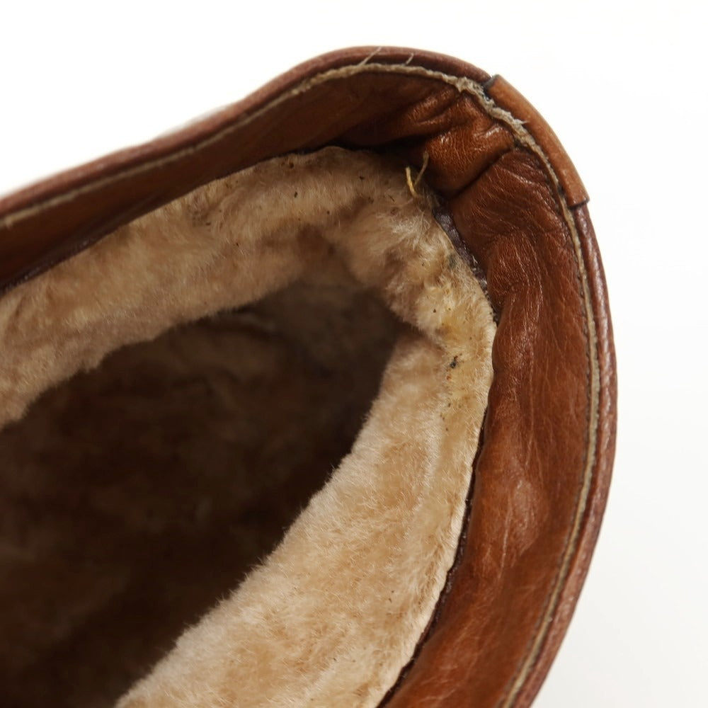 【中古】タニノクリスチー TANINO CRISCI レザー チャッカブーツ ブラウン【サイズ8.5】【 状態ランクB 】【 メンズ 】
