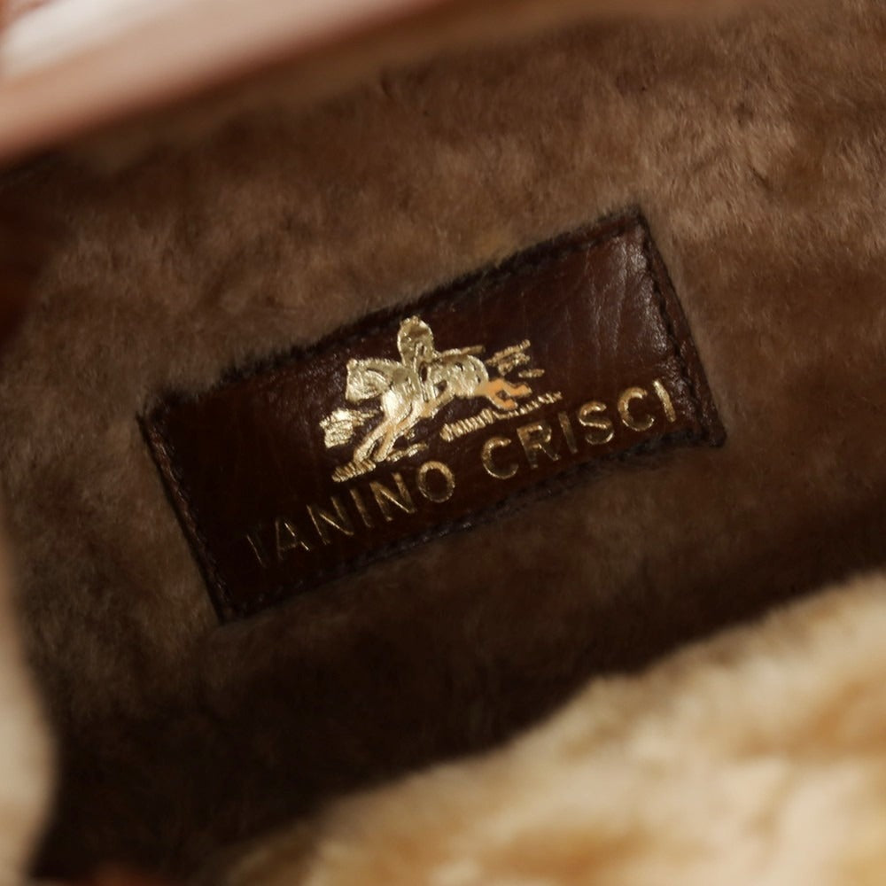 【中古】タニノクリスチー TANINO CRISCI レザー チャッカブーツ ブラウン【サイズ8.5】【 状態ランクB 】【 メンズ 】
