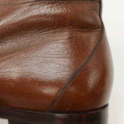 【中古】タニノクリスチー TANINO CRISCI レザー チャッカブーツ ブラウン【サイズ8.5】【 状態ランクB 】【 メンズ 】