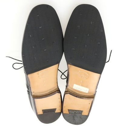 【中古】【未使用】サルヴァトーレフェラガモ Salvatore Ferragamo カーフ ドレスシューズ ブラック【サイズ8 Ｄ】【 状態ランクS 】【 メンズ 】