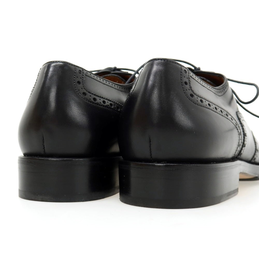 【中古】【未使用】サルヴァトーレフェラガモ Salvatore Ferragamo カーフ ドレスシューズ ブラック【サイズ8 Ｄ】【 状態ランクS 】【 メンズ 】