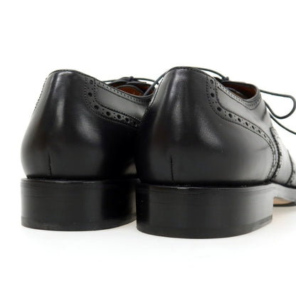 【中古】【未使用】サルヴァトーレフェラガモ Salvatore Ferragamo カーフ ドレスシューズ ブラック【サイズ8 Ｄ】【 状態ランクS 】【 メンズ 】