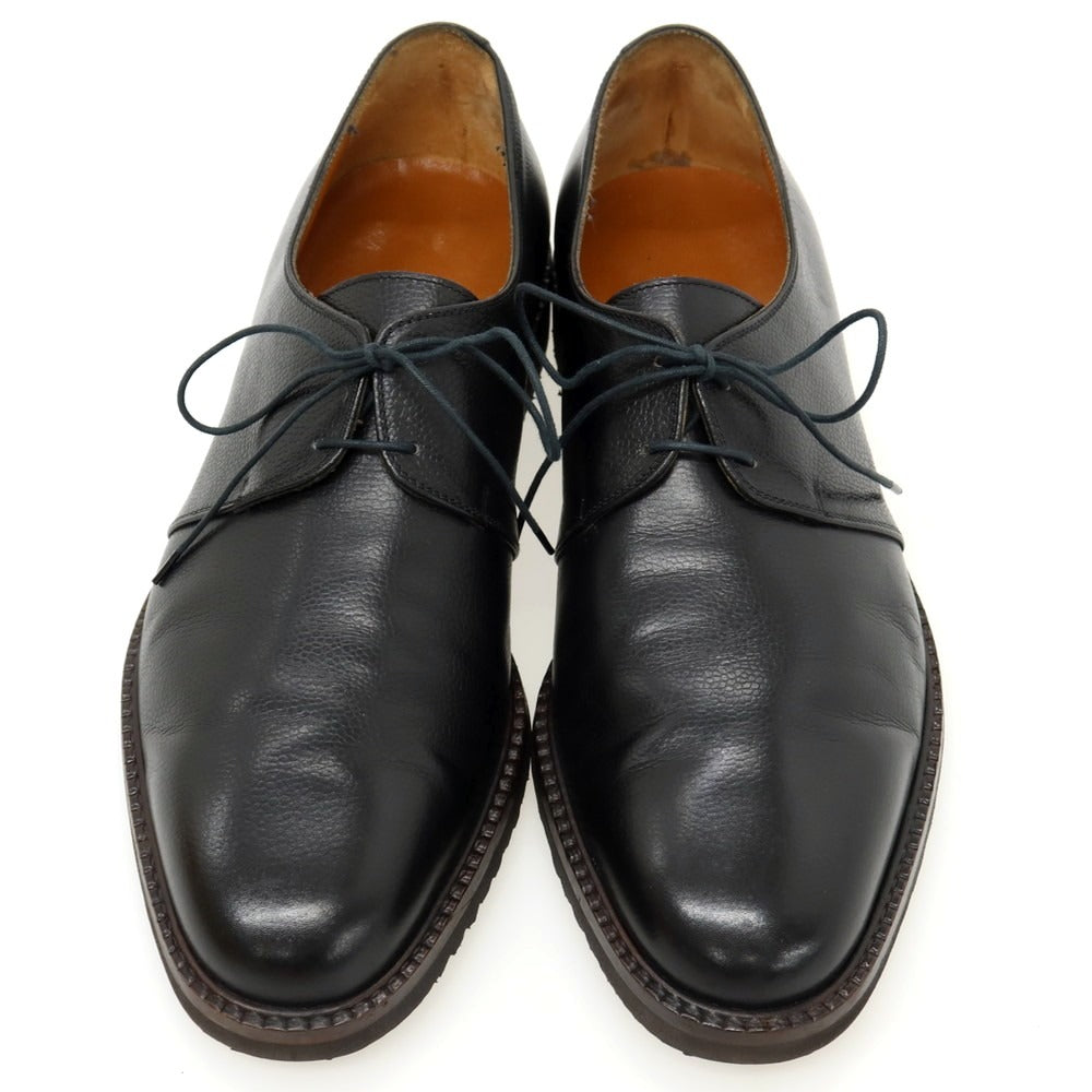 【中古】サルヴァトーレフェラガモ Salvatore Ferragamo 型押しレザー ドレスシューズ ブラック【サイズ8 EE】【 状態ランクA 】【 メンズ 】
