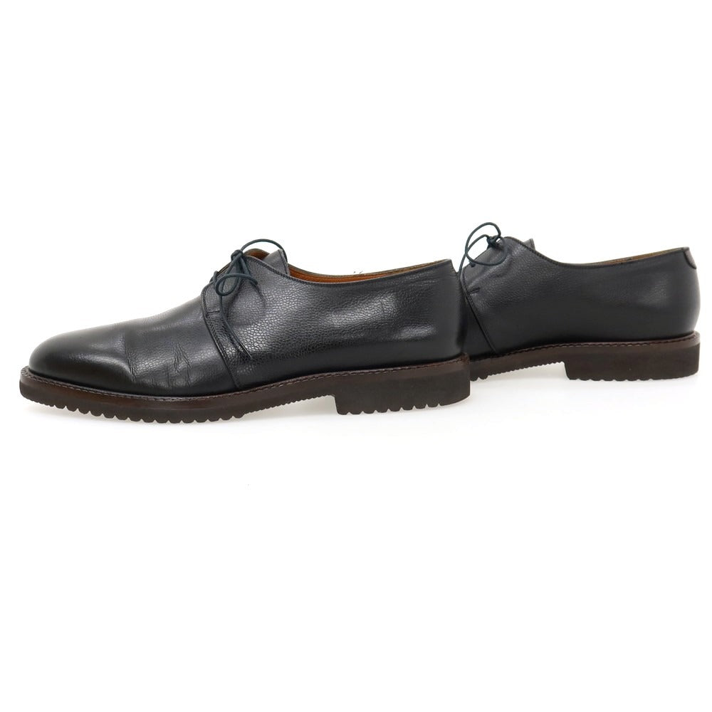 【中古】サルヴァトーレフェラガモ Salvatore Ferragamo 型押しレザー ドレスシューズ ブラック【サイズ8 EE】【 状態ランクA 】【 メンズ 】