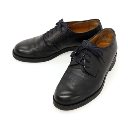 【中古】ジョルジオアルマーニ GIORGIO ARMANI 型押しレザー ドレスシューズ ブラック【サイズ7.5】【 状態ランクB 】【 メンズ 】