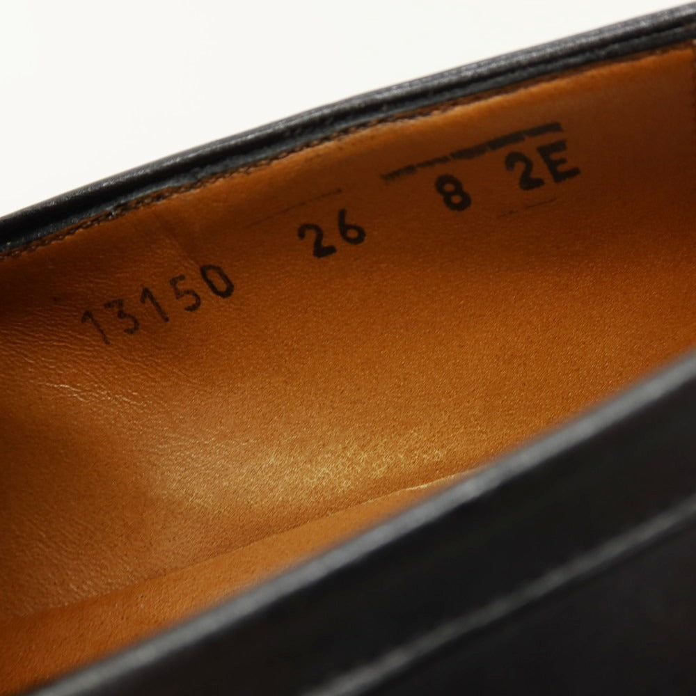 【中古】サルヴァトーレフェラガモ Salvatore Ferragamo カーフ コインローファー ブラック【サイズ8 EE】【 状態ランクB 】【 メンズ 】