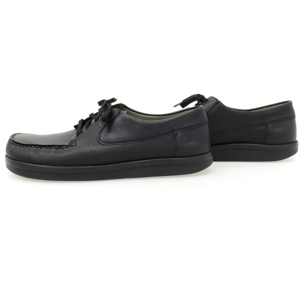 【中古】ベアー BAR レザー モカシンシューズ ブラック【サイズ7.5】【 状態ランクA 】【 メンズ 】