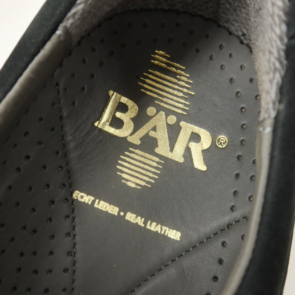 【中古】ベアー BAR ヌバック モカシンシューズ ブラック【サイズ7.5】【 状態ランクB 】【 メンズ 】
