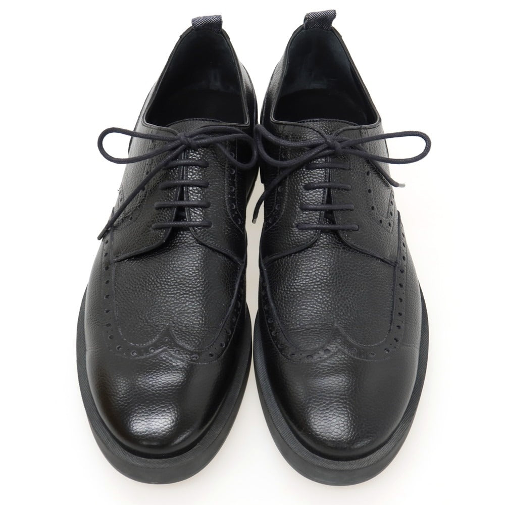 【中古】ディオールオム Dior Homme 型押しレザー ドレスシューズ ブラック【サイズ41】【 状態ランクA 】【 メンズ 】