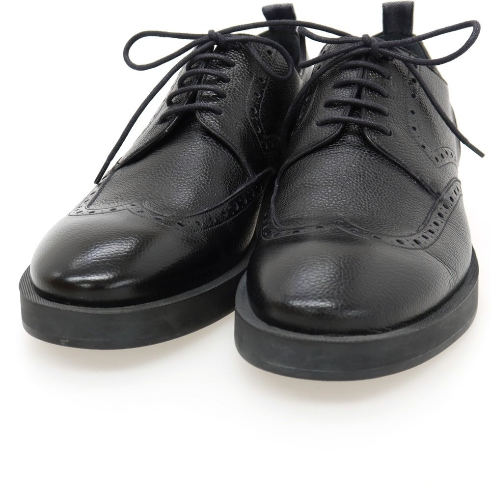 【中古】ディオールオム Dior Homme 型押しレザー ドレスシューズ ブラック【サイズ41】【 状態ランクA 】【 メンズ 】