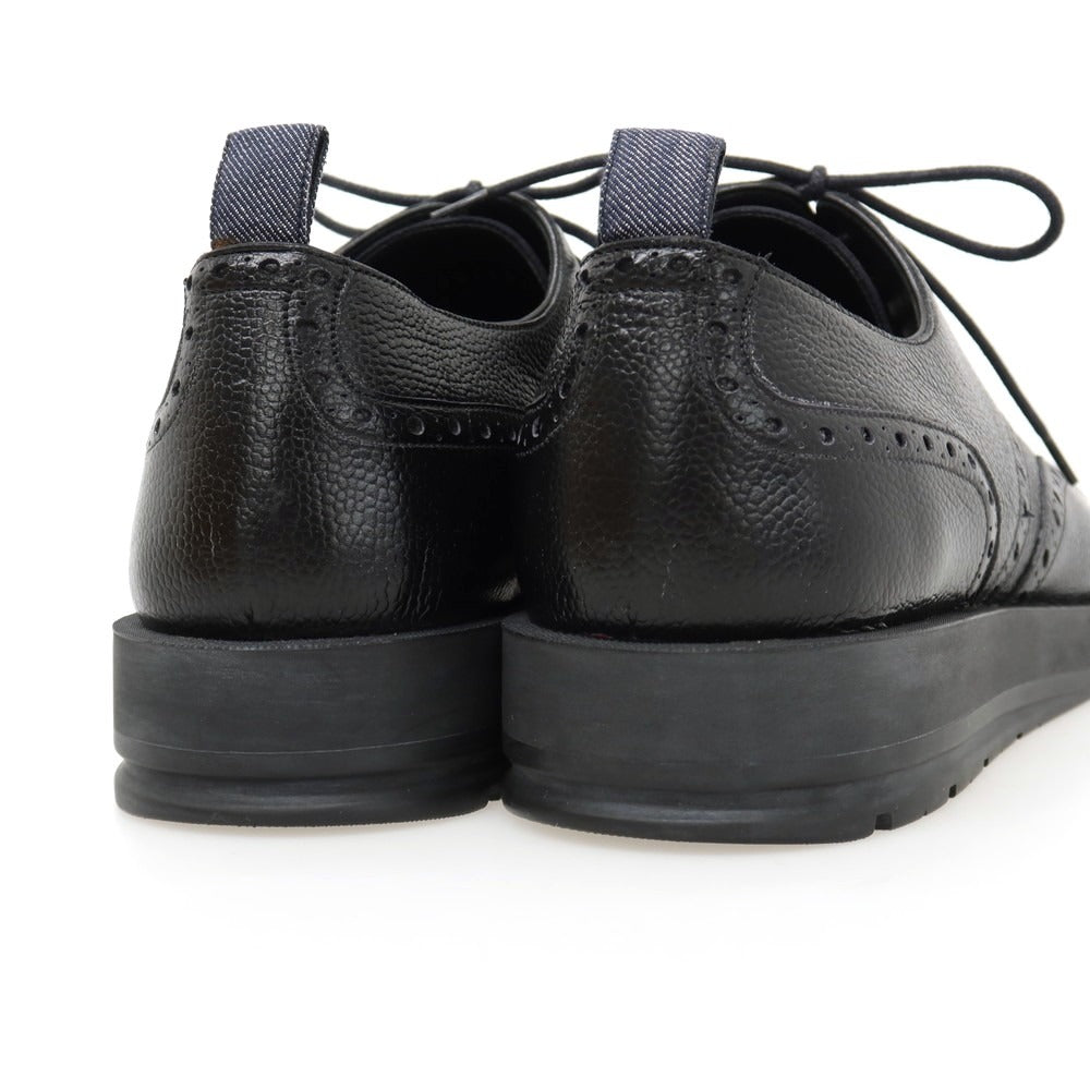 【中古】ディオールオム Dior Homme 型押しレザー ドレスシューズ ブラック【サイズ41】【 状態ランクA 】【 メンズ 】