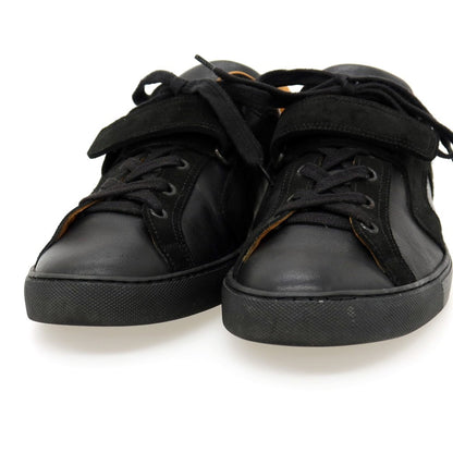 【中古】エルメス HERMES レザー スニーカー ブラック【サイズ41.5】【 状態ランクB 】【 メンズ 】