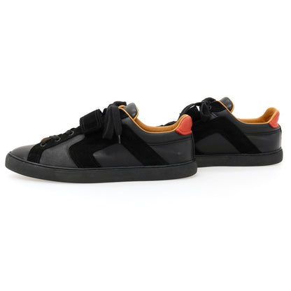 【中古】エルメス HERMES レザー スニーカー ブラック【サイズ41.5】【 状態ランクB 】【 メンズ 】